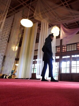 福山正和さん（メンズ・178cm）の秋コーディネート