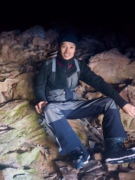 福山正和さん（メンズ・178cm）の冬コーディネート