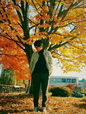 おかぴさん（メンズ・180cm）の秋コーディネート