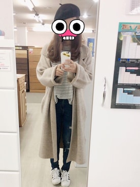 「WOWSTYLE（WOWSTYLE）のアイテム」を使った、yukaさん（レディース・158cm）の秋コーディネート