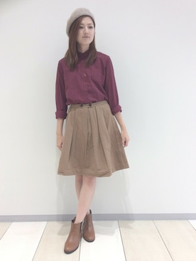 mayuさん（レディース・165cm）の秋コーディネート