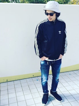 ガッツ‘石ころ’松さん（メンズ・170cm）の冬コーディネート