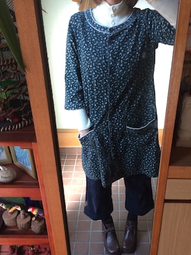 「Lui Chantant（ルイシャンタン）のアイテム」を使った、kayさん（レディース・156cm）の冬コーディネート