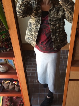 「ESTACOT（エスタコット）のアイテム」を使った、kayさん（レディース・156cm）の春コーディネート