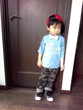 すぅくぅさん(キッズ・100cm)の秋コーディネート