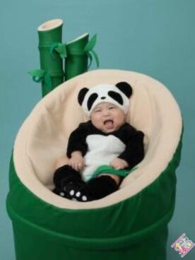 「アイテム（つなぎ/オールインワン）」を使った、すぅくぅさん（キッズ・60cm）の冬コーディネート