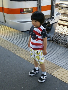 すぅくぅさん（キッズ・110cm）の春コーディネート