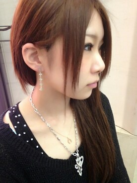 「Loree Rodkin（ローリーロドキン）のアイテム（ピアス（両耳用））」を使った、いーさんさん（レディース・153cm）の春コーディネート