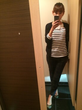 「Jeffrey Campbell（ジェフリーキャンベル）のアイテム（バレエシューズ）」を使った、みーじんさん（レディース・168cm）の秋コーディネート
