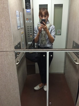 みーじんさん（レディース・168cm）の秋コーディネート