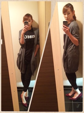 「KNOTT（ノット）のアイテム（トップス）」を使った、みーじんさん（レディース・168cm）の秋コーディネート