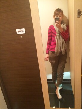 みーじんさん（レディース・168cm）の秋コーディネート