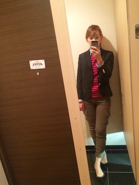 みーじんさん（レディース・168cm）の秋コーディネート