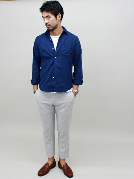 LASKA officialさん（メンズ・180cm）の秋コーディネート