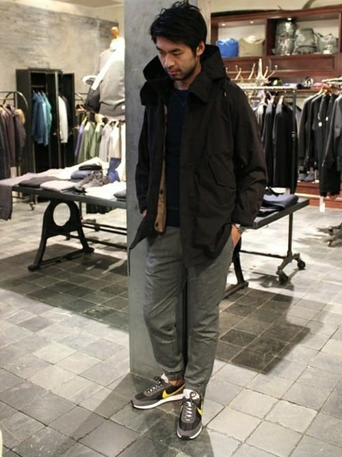 JOURNAL STANDARD モッズコート コート DOBBY MICRO MODS 2way