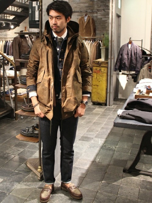 JOURNAL STANDARD モッズコート コート DOBBY MICRO MODS 2way
