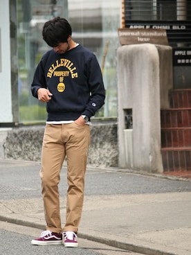 Vans Old Skool Vintage バンズ オールドスクール ヴィンテージ を使ったメンズ人気ファッションコーディネート Wear