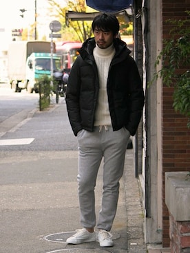 LASKA officialさん（メンズ・183cm）の秋コーディネート