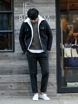 LASKA officialさん(メンズ・183cm)の秋コーディネート