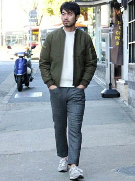 LASKA officialさん（メンズ・183cm）の冬コーディネート