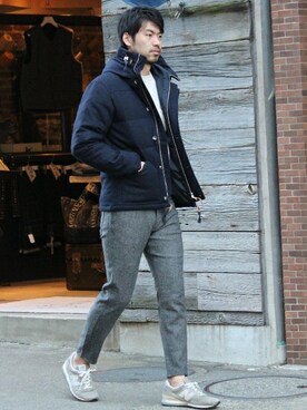 LASKA officialさん(メンズ・183cm)の冬コーディネート