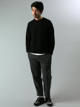 LASKA officialさん（メンズ・183cm）の冬コーディネート