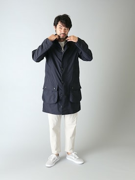 「Journal Standard TRISECT（トライセクト）のアイテム（ジャケット/アウター）」を使った、LASKA officialさん（メンズ・183cm）の冬コーディネート
