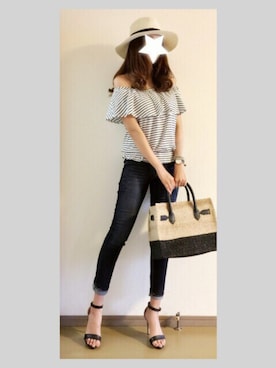 「sweet&sheep（スイート＆シープ）のアイテム」を使った、bibi♡さん（レディース・166cm）の春コーディネート