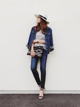 「sweet&sheep（スイート＆シープ）のアイテム」を使った、bibi♡さん（レディース・166cm）の夏コーディネート
