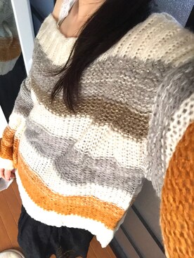 Tanaka Yumiさん（レディース・152cm）の秋コーディネート