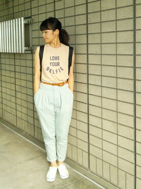 ｐａｎａさん（レディース・162cm）の夏コーディネート