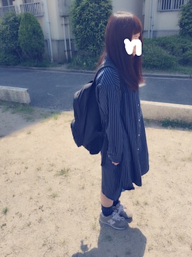 「aiko」｜「アイテム（シャツワンピース）」を使った、なみさん（レディース・150cm）の春コーディネート
