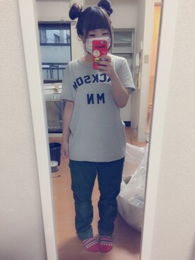 「AIKO（アイコ）のアイテム（その他）」を使った、なみさん（レディース・150cm）の夏コーディネート