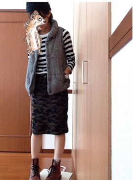 nahoさん（レディース・166cm）の秋コーディネート