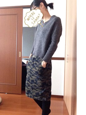 nahoさん（レディース・166cm）の冬コーディネート