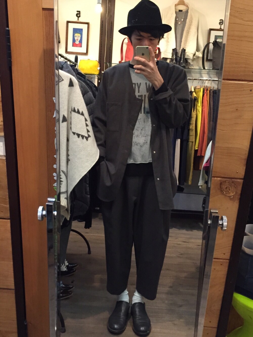 my beautiful landletのノーカラージャケットを使った人気ファッション