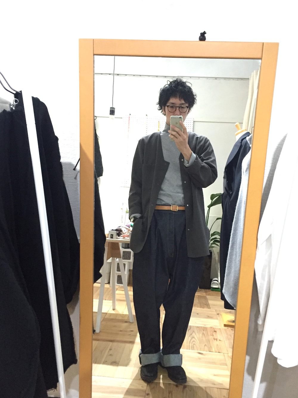 my beautiful landletのノーカラージャケットを使った人気ファッション