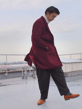 「DIEPPA RESTREPO（ディエッパ レストレポ）のアイテム（シューズ）」を使った、コウダ タクヤさん（メンズ・180cm）の春コーディネート
