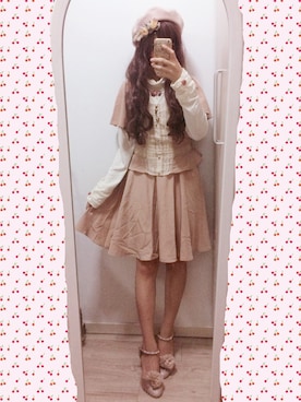 「axes femme（アクシーズファム）のアイテム（ドレスシューズ）」を使った、柚子さん（レディース・153cm）の秋コーディネート