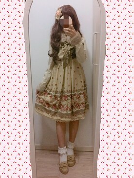 「axes femme（アクシーズファム）のアイテム（チュニック）」を使った、柚子さん（レディース・153cm）の秋コーディネート