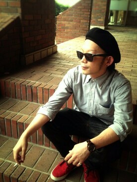 TAKさん（メンズ・166cm）の夏コーディネート