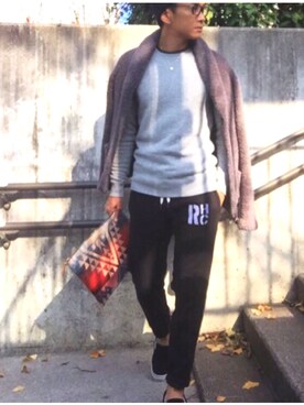 「united arrows」｜「アイテム（その他アウター）」を使った、tky_1098さん（メンズ・172cm）の春コーディネート