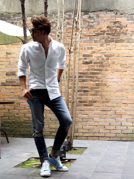 「Daniel Wellington」｜tky_1098さん（メンズ・172cm）の春コーディネート