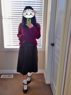 「Dex   （-）のアイテム」を使った、Aprilさん（レディース・157cm）の秋コーディネート