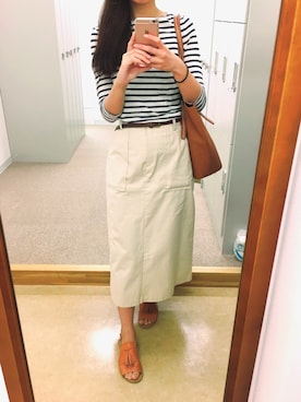 N.Y.さん（レディース・158cm）の夏コーディネート