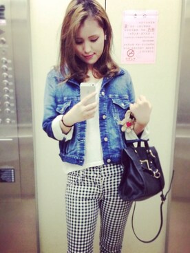 Aya Wangさん（レディース・158cm）の夏コーディネート