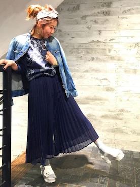 aynさん（レディース・155cm）の春コーディネート