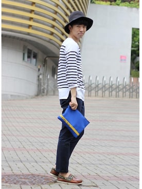 「hat」｜koalrangさん（メンズ・174cm）の夏コーディネート