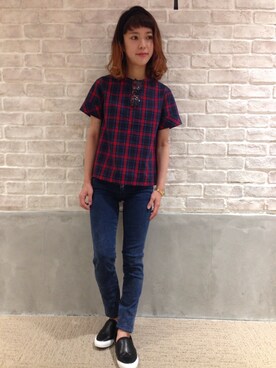 pi_ya_yoiさん（レディース・157cm）の夏コーディネート