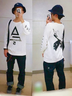 「ANARC of hex（アナークオブヘックス）のアイテム」を使った、アナーキー田中さん（メンズ・171cm）の秋コーディネート